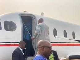 Mahama departs for World Economic Forum